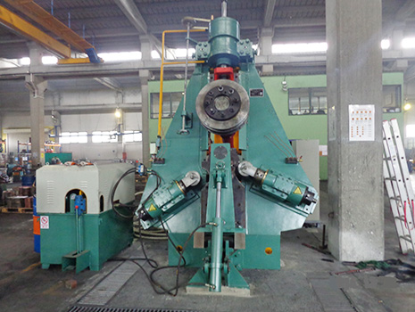 ring rolling machine exported to Romania